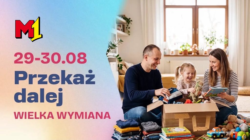 Drugie życie zabawek, książek i ubrań. Wielka wymiana dla dzieci w M1 Radom