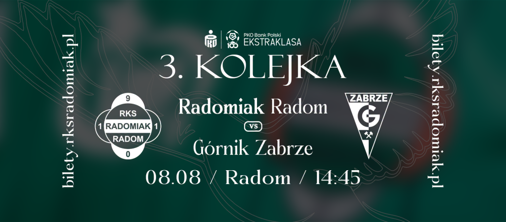 Mecz Radomiak Radom – Górnik Zabrze