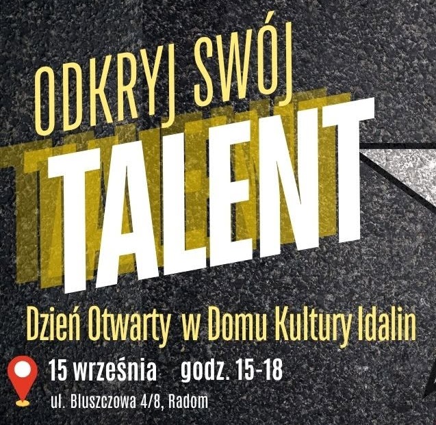 Dzień Otwarty w Domu Kultury Idalin – oferta zajęć edukacyjnych