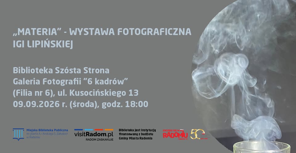 Materia – wystawa fotograficzna Igi Lipińskiej