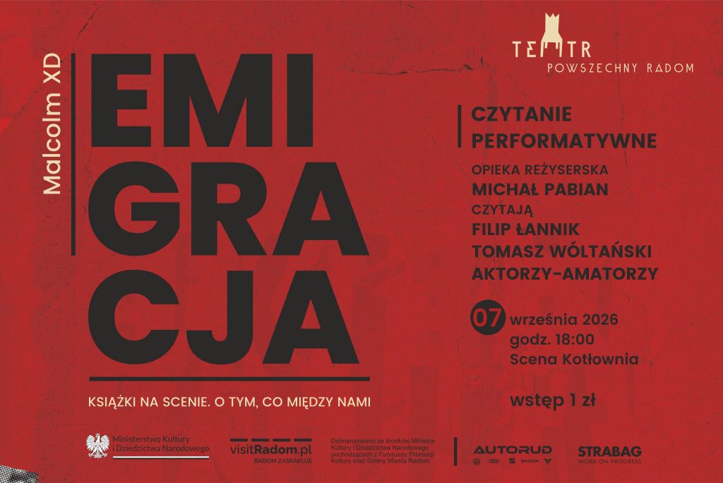 KSIĄŻKI NA SCENIE. O TYM, CO MIĘDZY NAMI