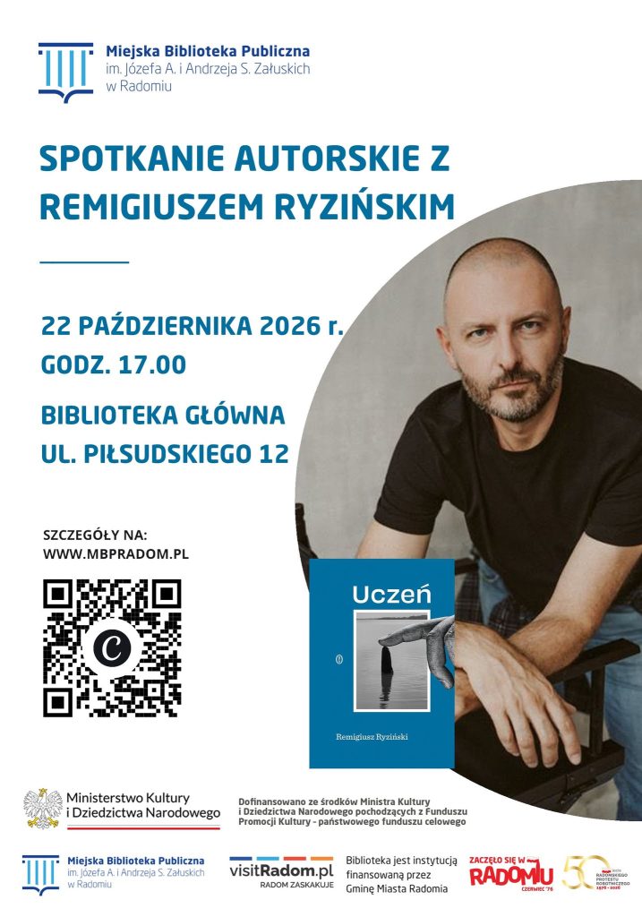 Spotkanie autorskie z Remigiuszem Ryzińskim