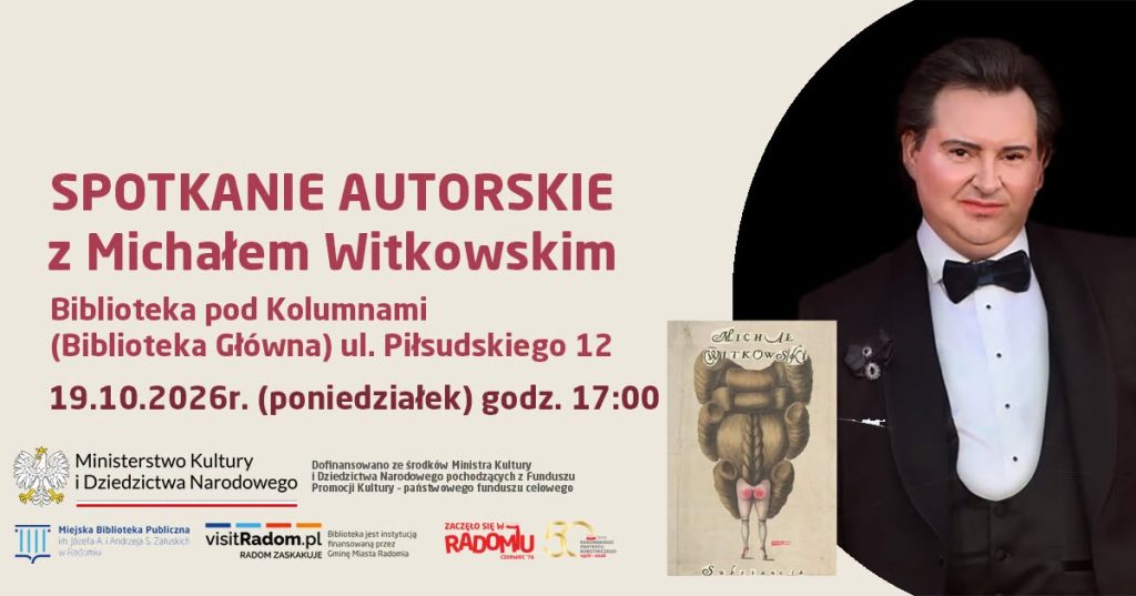 Spotkanie autorskie z Michałem Witkowskim