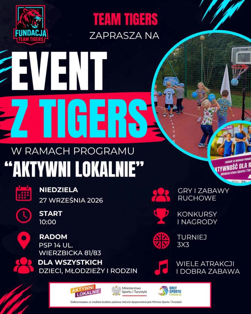 AKTYWNA NIEDZIELA Z TEAM TIGERS!