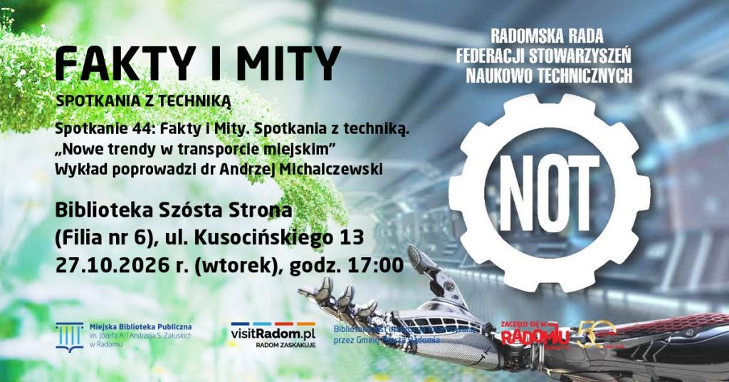 Fakty i Mity. Spotkania z techniką: Nowe trendy w transporcie miejskim