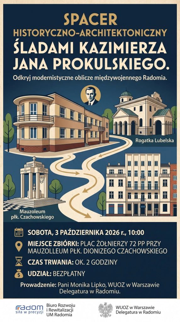Spacer historyczno-architektoniczny śladami Kazimierza Jana Prokulskiego
